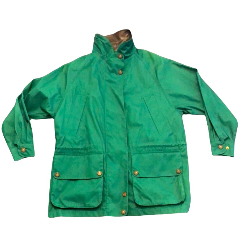 Vintage Mackintosh Jacket Windbreaker Size Medium (Men's) Green